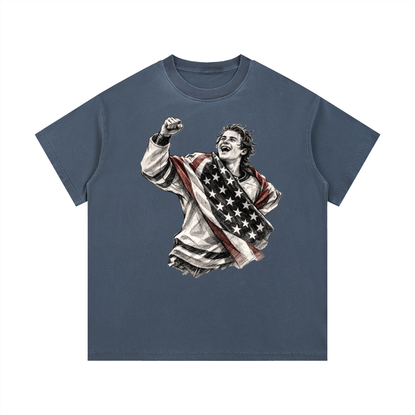 HUGHES GOLDEN GOAL TEE