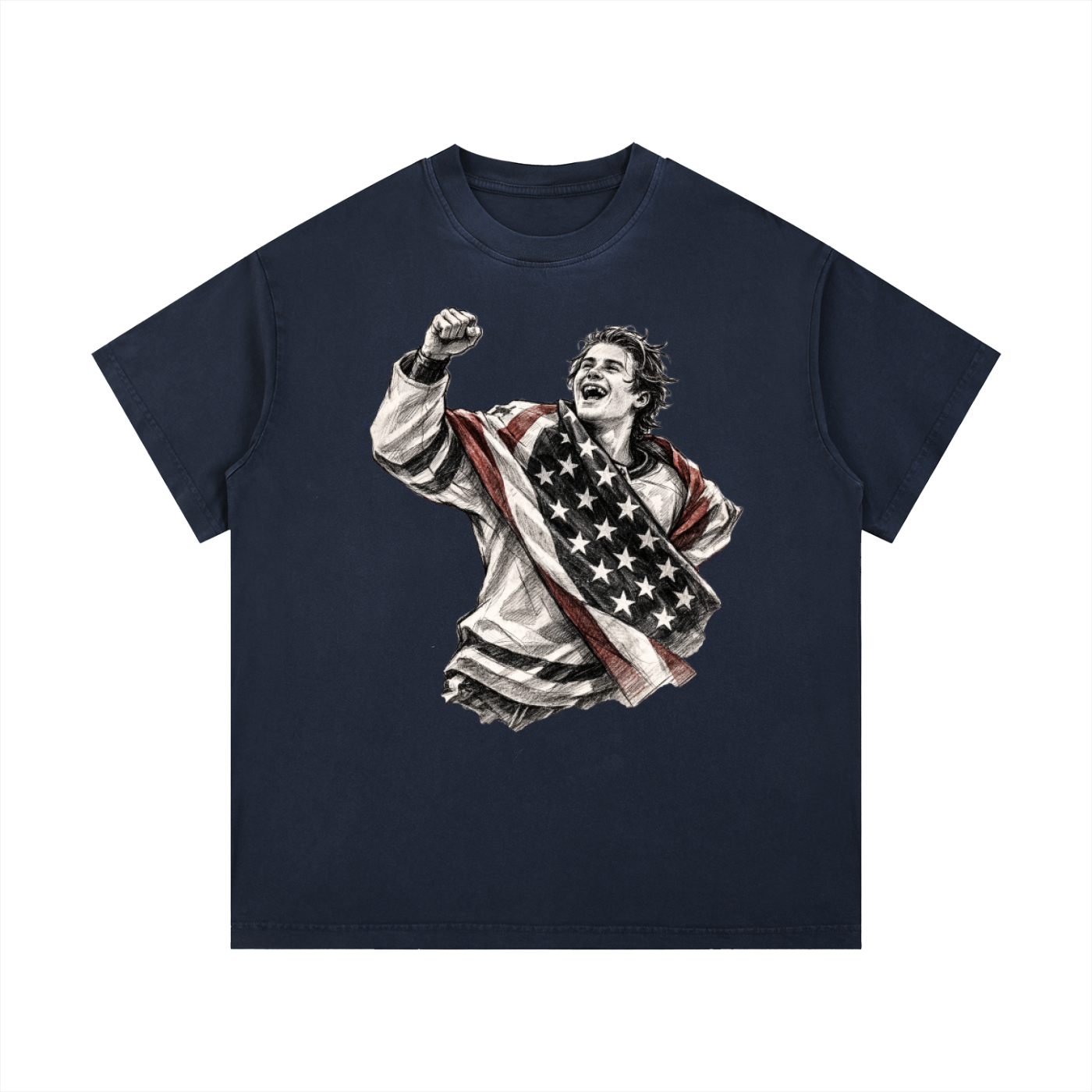 HUGHES GOLDEN GOAL TEE